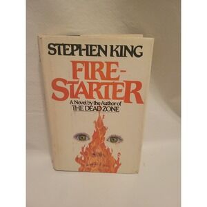 Firestarter Stephen King 1980 Book Club Edition 1st Print HC w/ Dust Jacket VTG